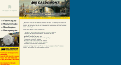 Desktop Screenshot of caldemont.com.br